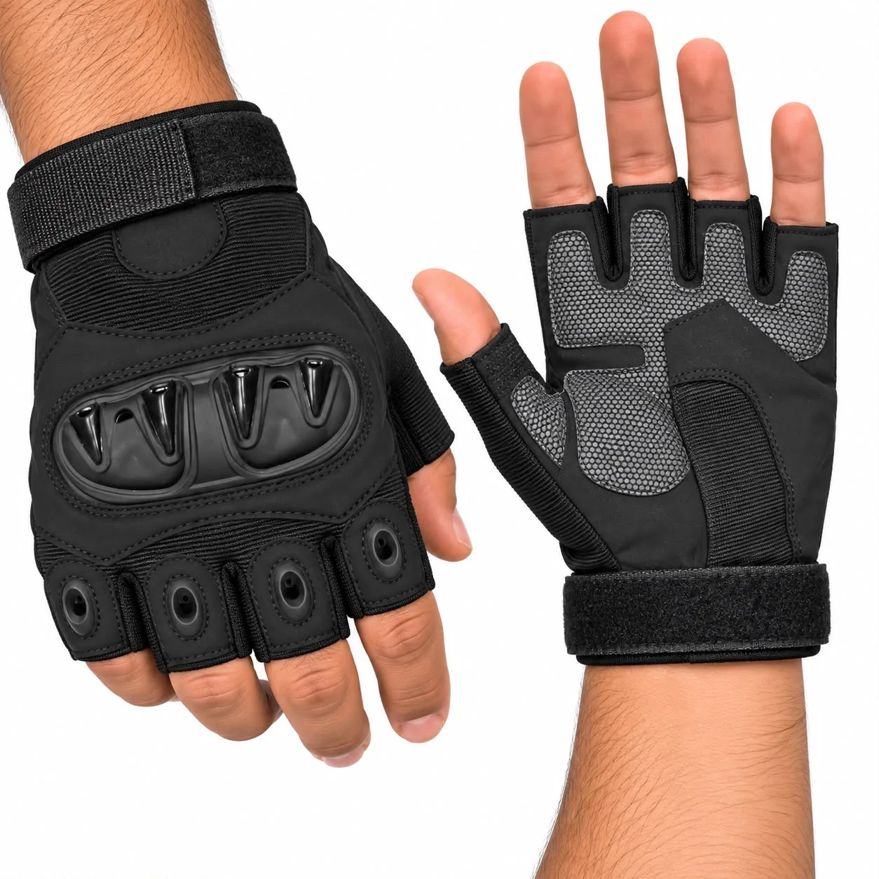 HALF FINGER GLOVES PREMIUM QUALITY image 2